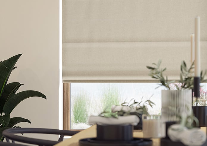 Erin, Natural - Twist&Fit Roman Blind - Image 5